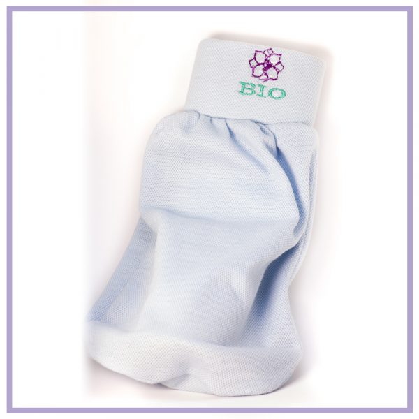 Guanto Scrub in cotone piquet bio Gots-Icea