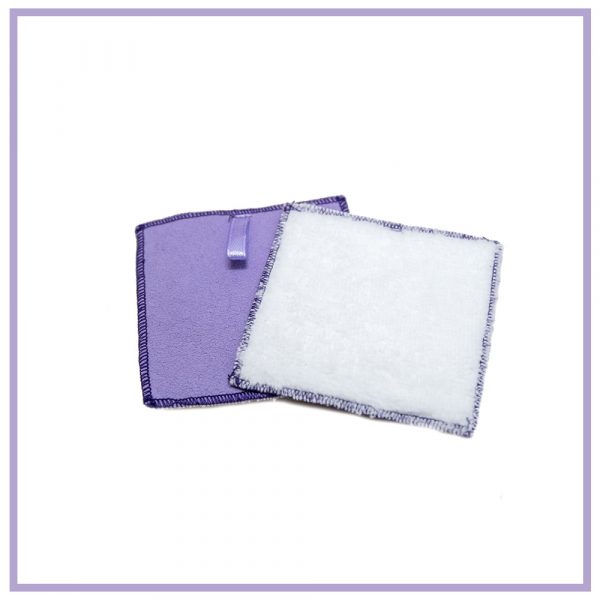 SET 5 PADS DOUBLE IN MICROFIBRA ECO E BAMBOU /POLY/COTONE