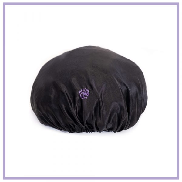 CON-TURBANTE RASO DI 100% SETA (nuovo modello)